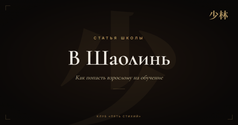 Как попасть в монастырь Шаолинь на обучение взрослому